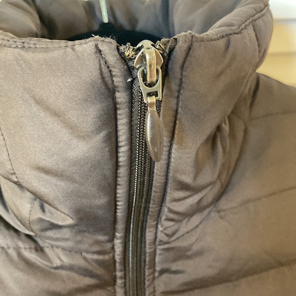 KENNETH COKE REACTION VEST WOMEN SIZE LARGE SLEEVELESS BROWN - Picture 7 of 11